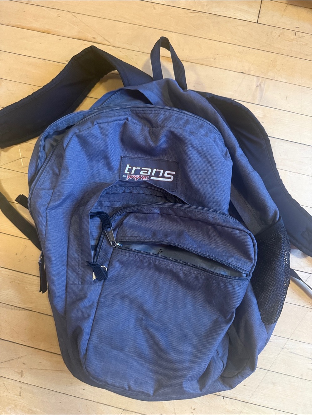 Jansport Navy Trans Daypack with Front Organizer Pocket